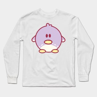 Kawaii penguin plushie design Long Sleeve T-Shirt